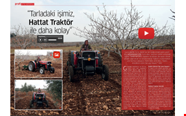 Hattat Traktör ile Daha Kolay